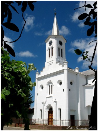 A felújított református templom